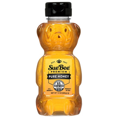 SueBee Honey Premium Clover - 12 Oz