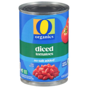 O Organics Tomatoes Diced In Tomato Juice No Salt Added - 14.5 Oz