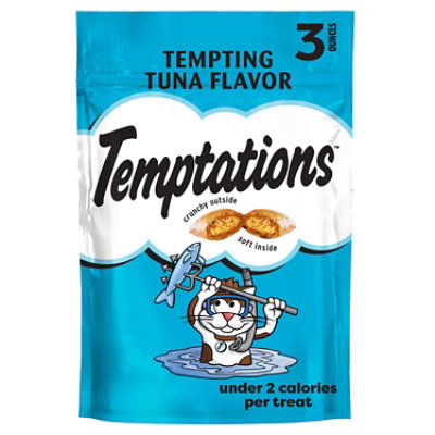 Temptations Classic Tempting Tuna Flavor Crunchy and Soft Adult Cat Treats - 3 Oz