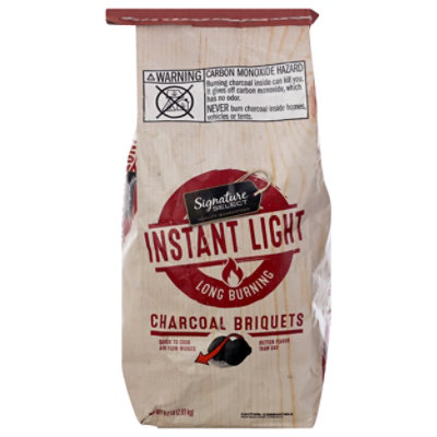 Signature SELECT Charcoal Briquets Instant Light - 6.2 Lb