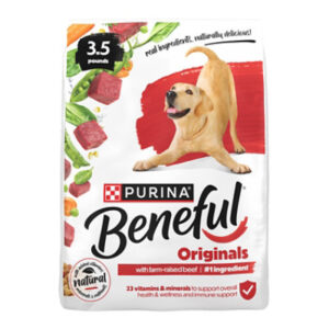 Beneful Originals Beef Dog Dry Food - 3.5 Lbs