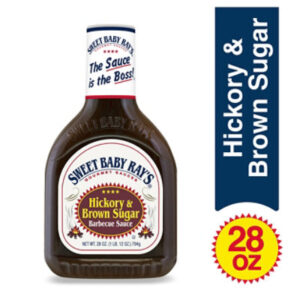Sweet Baby Rays Sauce Barbecue Hickory & Brown Sugar - 28 Oz