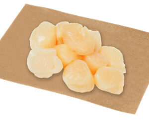Sea Scallops Under 15 Count Per Pound Colossal Size Previously Frozen - 1 Lb