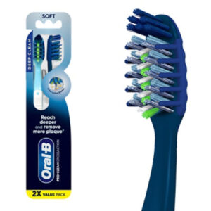 Oral-B CrossAction All In One Toothbrush Soft Value Pack - 2 Count