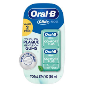 Oral-B Glide Pro-Health Comfort Plus Extra Soft Dental Floss Value Pack - 2 Count