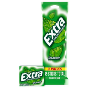 Extra Spearmint Sugar Free Chewing Gum - 3-15 Count