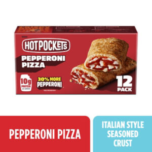 Hot Pocket Pepperoni Pizza Sandwiches Box 12 Count - 54 Oz
