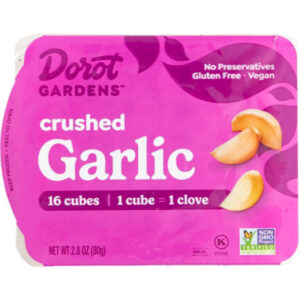 Dorot Gardens Garlic Crushed Cubes 16 Count - 2.8 Oz