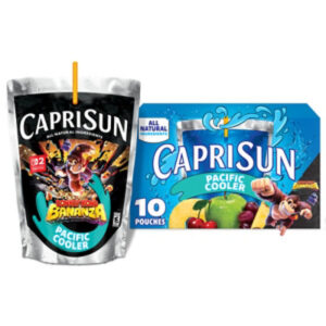 Capri Sun Pacific Cooler Mixed Fruit Flavored Juice Drink Blend - 10 - 6 Fl. Oz.
