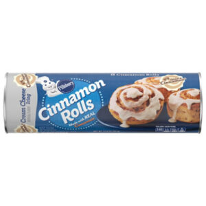 Pillsbury Cinnamon Rolls With Cream Cheese Icing 8 Count - 12.4 Oz