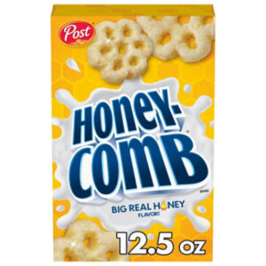 Post Honeycomb Kosher Cereal Made With Real Honey - 12.5 Oz