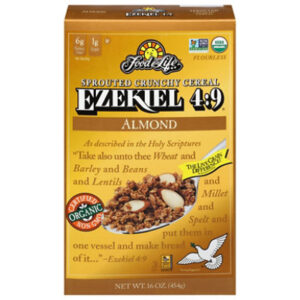 Food For Life Ezekiel 4:9 Cereal Sprouted Grain Crunchy Almond - 16 Oz