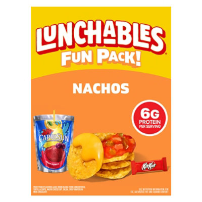 Lunchables Nachos with Cheese Dip and Salsa Snack Kit - 10.7 Oz