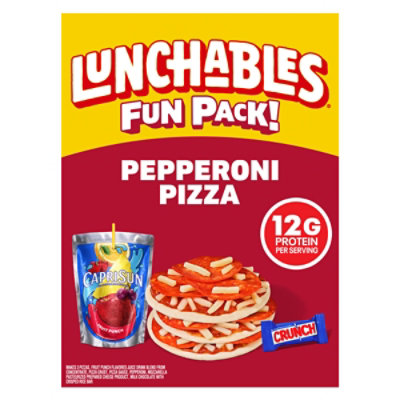 Lunchables Pizza with Pepperoni Snack Kit - 10.7 Oz