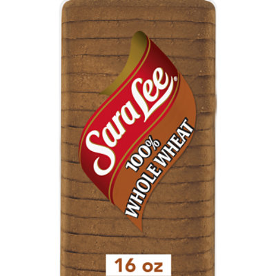 Sara Lee 100% Whole Wheat Bread - 16 Oz