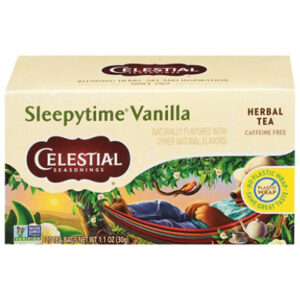 Celestial Seasonings Sleepytime Herbal Tea Bags Caffeine Free Vanilla 20 Count - 1 Oz