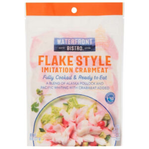 waterfront BISTRO Crabmeat Imitation Flake Style Fully Cooked - 8 Oz