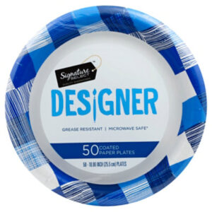 Signature SELECT Designer 10 Inch Plates - 50 Count