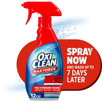 OxiClean Maxforce Laundry Stain Remover Spray - 12 Fl. Oz.