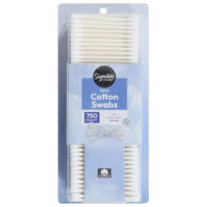 Signature Select Cotton Swabs - 750 Count