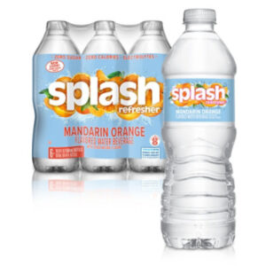 Splash Refresher Mandarin Orange Flavored Water - 6-16.9  Fl. Oz.