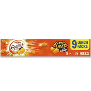 Goldfish Flavor Blasted Xtra Cheddar 9 Count - 0.9 Oz