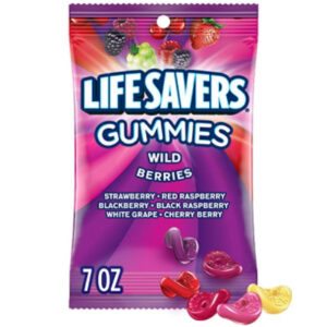 Life Savers Wild Berries Gummy Candy Bag - 7 Oz