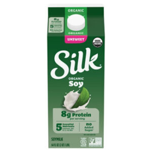 Silk Organic Unsweetened Soy Milk - 64 Fl. Oz.