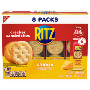 RITZ Cheese Sandwich Crackers Snack Packs - 8-1.35 Oz