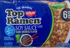 Nissin Top Ramen Ramen Noodle Soup Oriental Flavor - 6-3 Oz