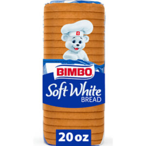 Bimbo Soft White Bread - 20 Oz