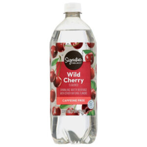 Signature SELECT Wild Cherry Sparkling Water Beverage - 33.8 Fl. Oz.