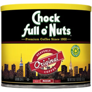 Chock full o Nuts Coffee Ground Medium Roast Original - 26 Oz