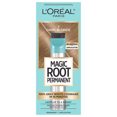 L'Oreal Paris Magic Root Rescue 10 Minute Root Hair Coloring Kit 7 Dark Blonde Kit - Each