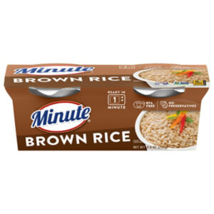 Minute Brown Rice Ready to Serve In Cup 2 Count - 8.8 Oz