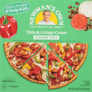 Newmans Own Pizza Thin & Crispy Supreme Frozen - 17 Oz
