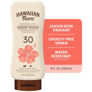 Hawaiian Tropic Sheer Touch Ultra Radiance Broad Spectrum SPF 30 Sunscreen Lotion - 8 Oz