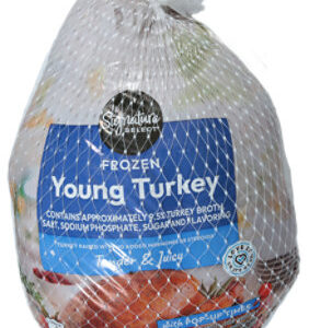 Signature Select/Farms Whole Young Turkey Frozen - Weight Between 16-20 Lb