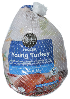 Signature Select/Farms Whole Young Turkey Frozen - Weight Between 16-20 Lb