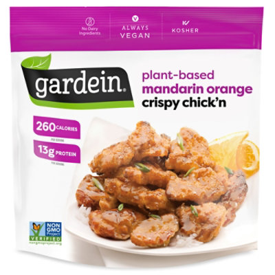 Gardein Vegan Frozen Mandarin Orange Crispy Chick'n - 10.5 Oz