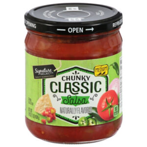 Signature SELECT Chunky Classic Salsa Medium Jar - 16 Oz