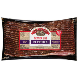 Hempler's Smoked Pepper Thick Sliced Bacon - 20 Oz