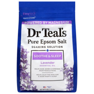 Dr Teals Soaking Solution Epsom Salt Soothe & Sleep With Lavender - 3 Lb