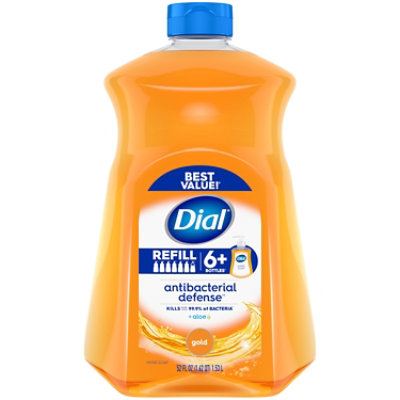 Dial Complete Gold Antibacterial Liquid Hand Soap Refill - 52 Fl. Oz.