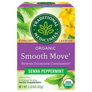 Traditional Medicinals Organic Smooth Move Peppermint Herbal Tea Bags - 16 Count