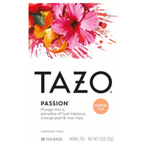 TAZO Tea Bags Herbal Tea Passion - 20 Count