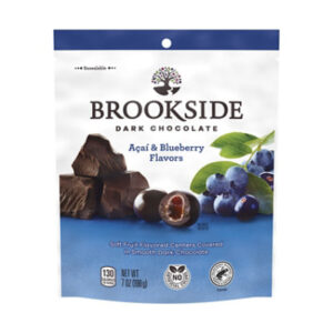 Brookside Dark Chocolate Acai And Blueberry Flavored Snacking Chocolate Bag - 7 Oz