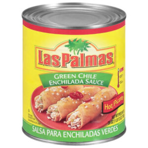 Las Palmas Sauce Enchilada Green Chile Picante Hot Can - 28 Oz