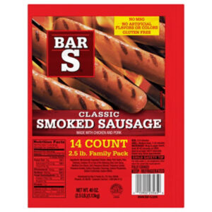 Bar-S Sausage Smoked Classic Family Pack 14 Count - 40 Oz