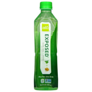 alo EXPOSED Aloe Vera Juice Drink Original  Honey - 16.9 Fl. Oz.